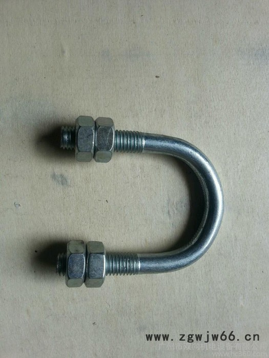 CB/T3780船用镀锌U型管码  船舶用钢管U型管卡 抗振动管夹 Ta-A型U型管码  Ta-A型U型管子吊架图2