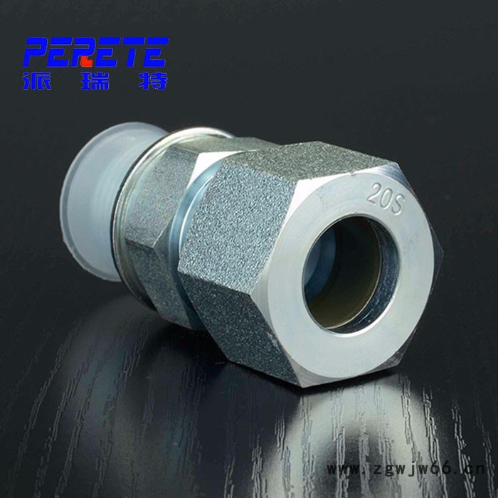 伊顿EATON1CO 1DO美制螺纹O型圈密封柱端 碳钢卡套式端直通图2