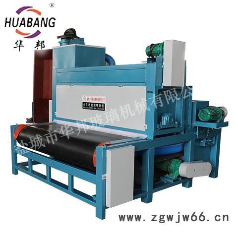 【华邦玻璃】全自动喷砂机  滚筒自动喷砂机   江苏专业生产制造玻璃喷砂机械  打砂设备  ** 支持定制图2