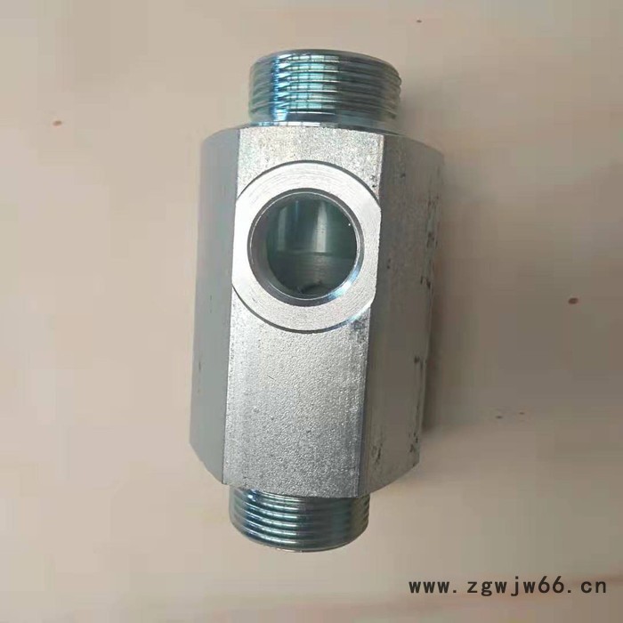 英振 压缩机油管接头 316材质胶管接头  液压直通 对丝 三通 弯头图3