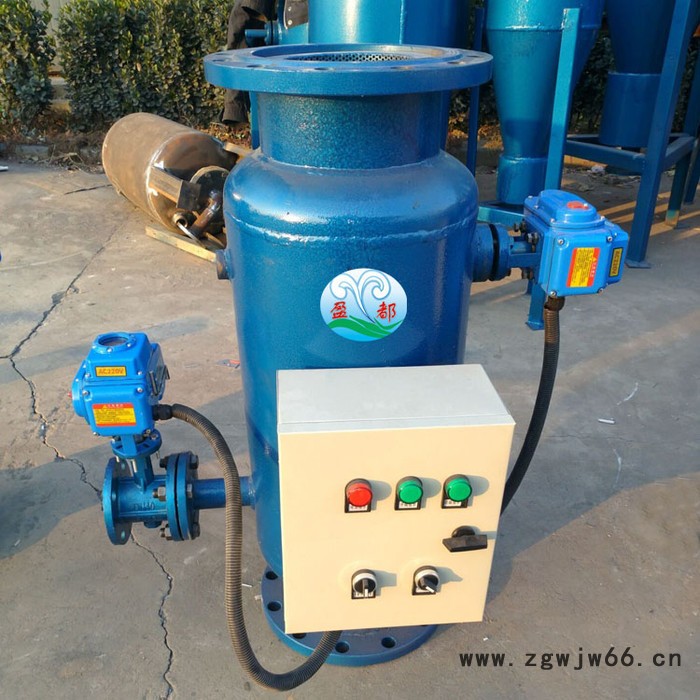 印染厂反冲洗过滤器吴忠 固液分离反冲洗过滤器 卧式直通除污器图8