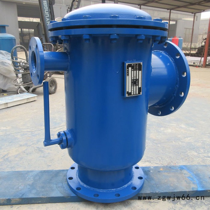 印染厂反冲洗过滤器吴忠 固液分离反冲洗过滤器 卧式直通除污器图1