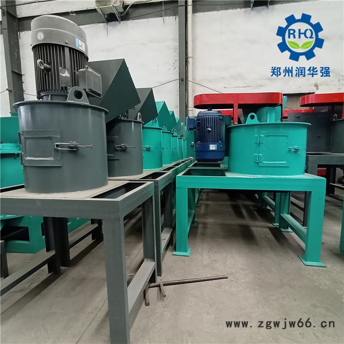蚯蚓粪生产加工设备 蚯蚓粪生产线    直通式粉碎机  润华强供应图8