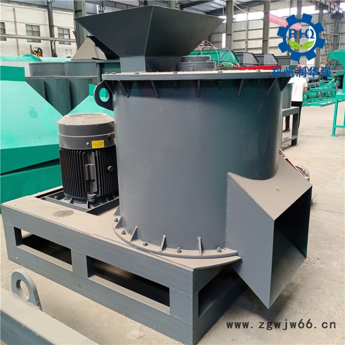 蚯蚓粪生产加工设备 蚯蚓粪生产线    直通式粉碎机  润华强供应图7