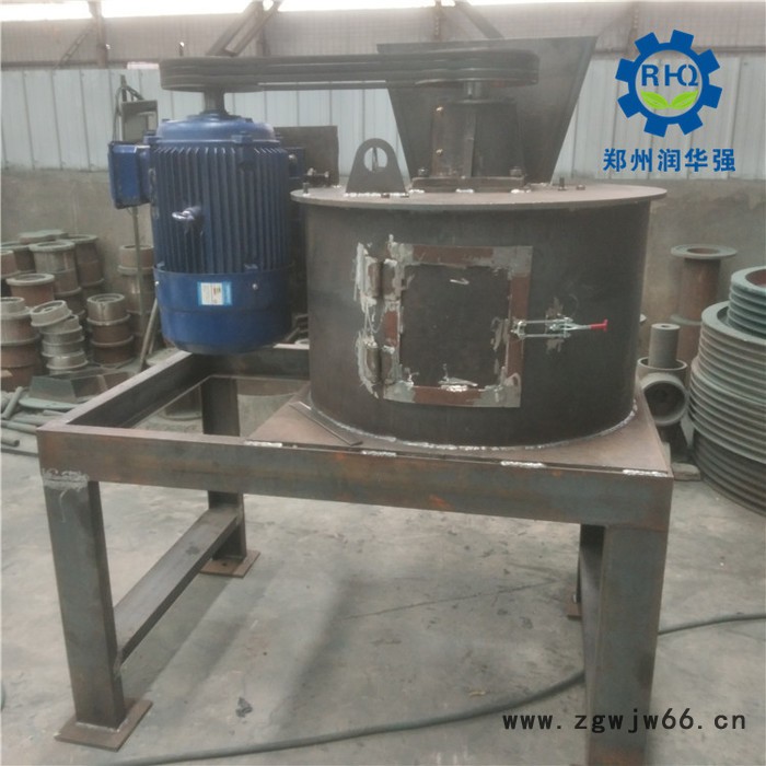 蚯蚓粪生产加工设备 蚯蚓粪生产线    直通式粉碎机  润华强供应图2