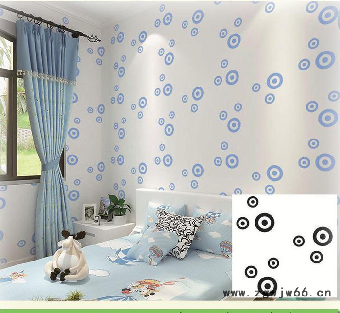 液体墙纸印花漆加盟 平面印花壁纸漆 内墙滚花装修涂料 滚筒花墙纸艺术漆招商图3