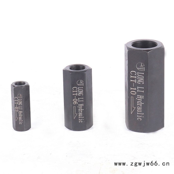 济南隆利液压直通单向阀块CIT-02 CIT-03逆止液压阀元件图2