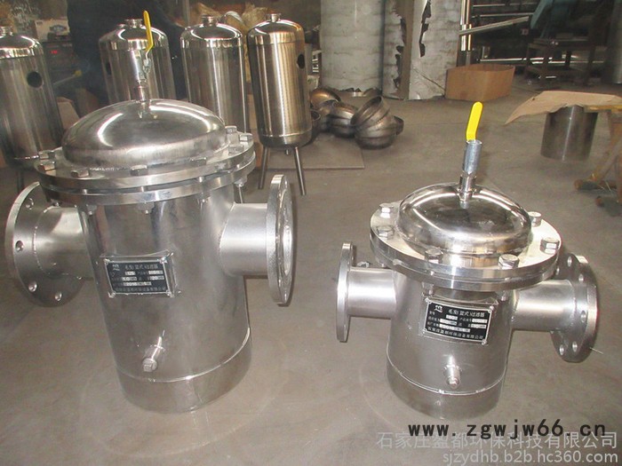 张掖毛发过滤器 立式直通除污器 直通毛发过滤器图2
