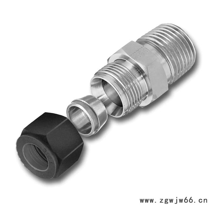 美国 PARKER 派克 单卡套接头 16-16 HBZ-SS 卡套直通图2