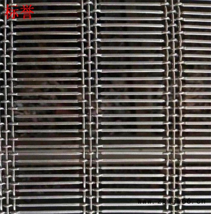 标誉 生产厂家供应 不锈钢菱形网 震动滚筒不锈钢轧花网 医药筛网 多种规格图4