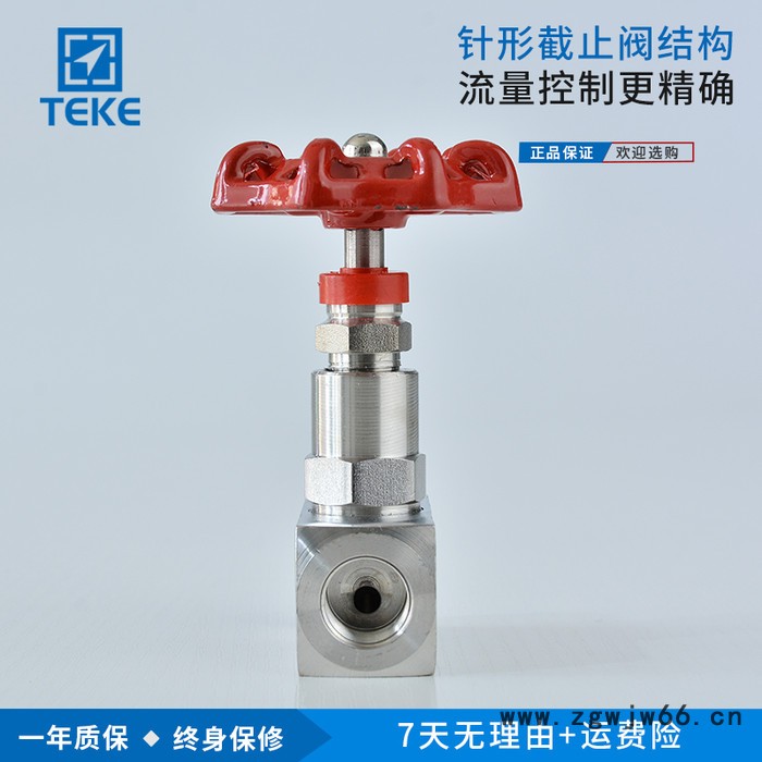 泰克J13W-160P 内螺纹截止阀 高温高压针形阀 不锈钢直通截止阀 现货图4