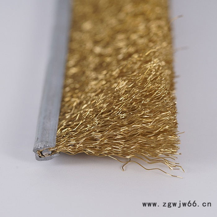 逆风供应工业铝合金钢丝条刷 304不锈钢折弯钢丝条刷 筛网滚筒除污清理钢丝条刷 PP钢丝毛刷 可按需加工定制图4