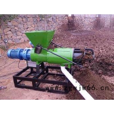 **猪粪鸡粪牛粪脱水机滚筒固液分离机挤压式猪粪固液分离机