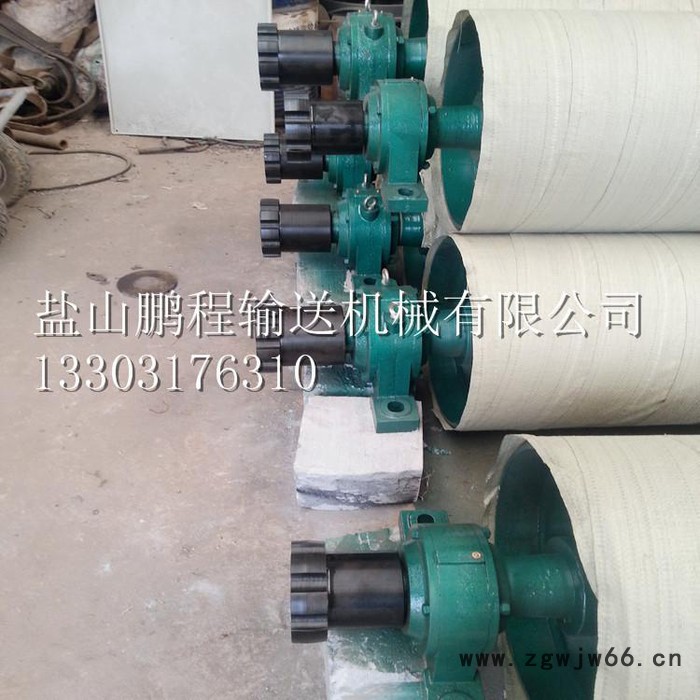 鹏程HS-HC-2 传动滚筒 主动滚筒 动力滚筒 包胶铸胶滚筒图7
