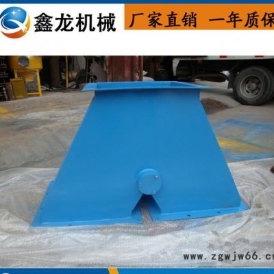 销售三通分料阀  推杆正三通溜子 200X200直通式阀  气动三通分料器