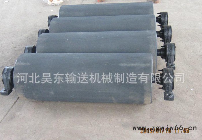 铸胶滚筒 无动力铸胶滚筒 耐腐蚀铸胶滚筒 胶面滚筒图3