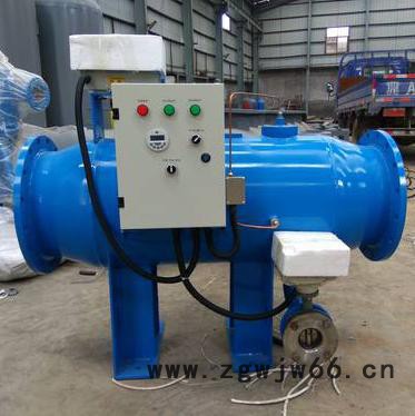 石家庄换热站全自动卧式直通除污器批发零售图2