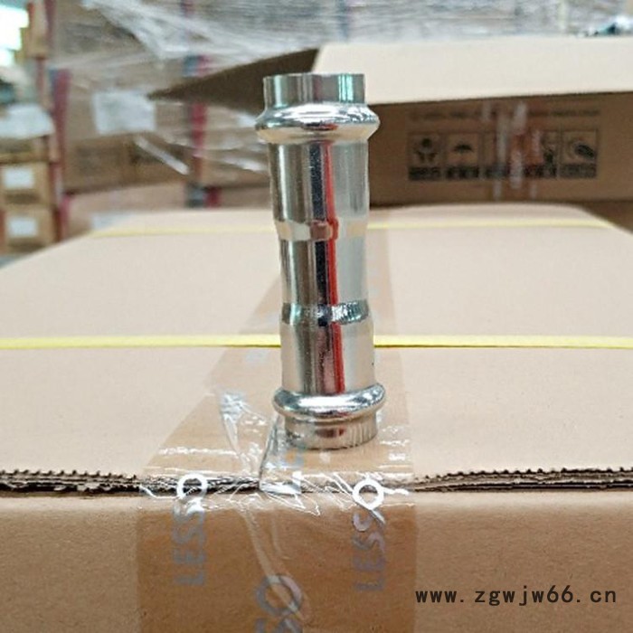 卡压式不锈钢给水管内牙直通 卡压式连接不锈钢给水管图2