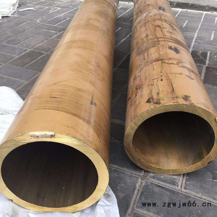 薄壁黄铜管厂家 H65精密铜管 黄铜直通 铜管加工 黄铜管切割图2