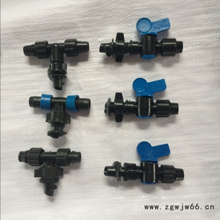 大量直销亿碧源双锁母滴灌阀门滴灌直通阀门滴灌旁通阀门图2