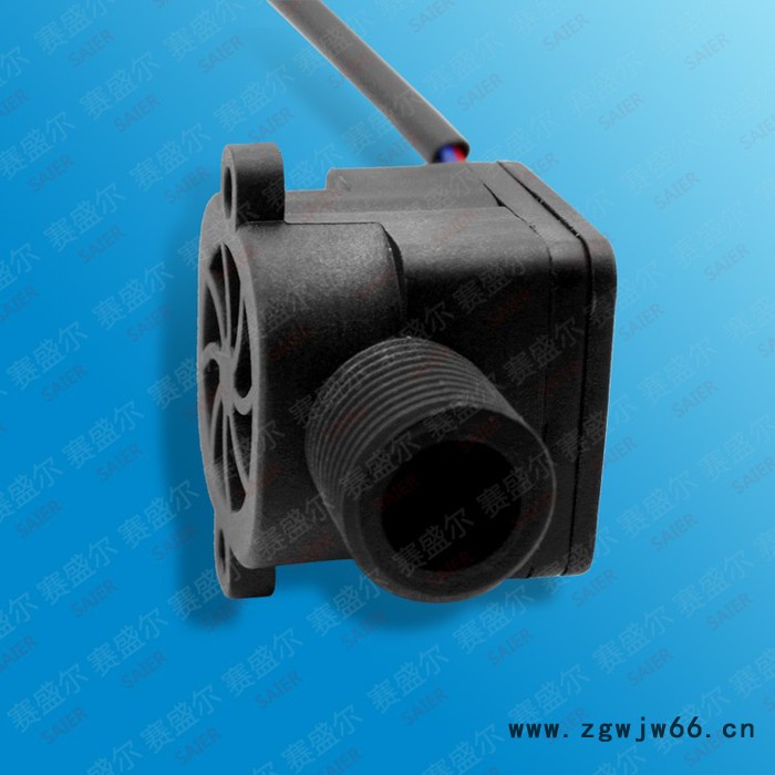 赛盛尔电热水器霍尔流量传感器 通用款四线直通 即热式热水器流量计图2