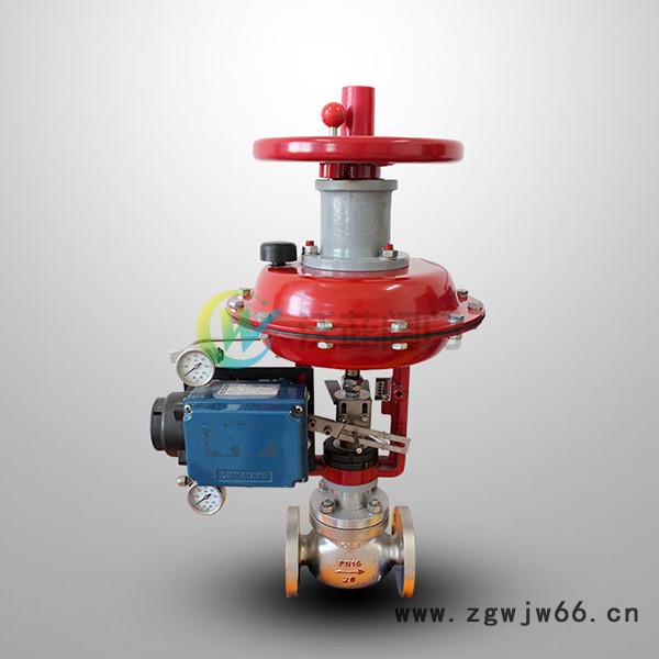 沃茈  ZJHP型 带手轮气动薄膜直通单座调节阀    气动薄膜调节阀    厂家   上海阀门厂家图3