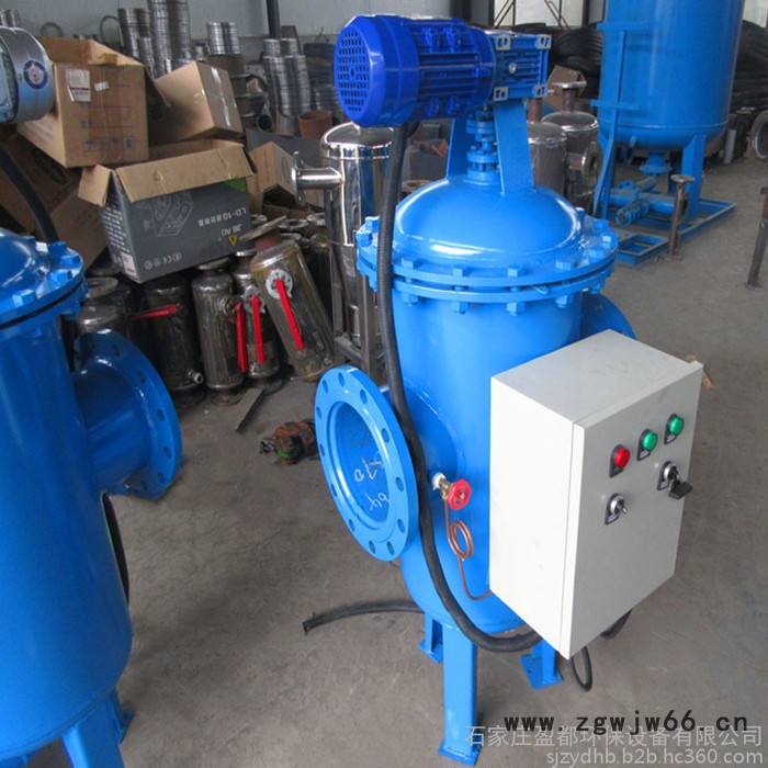 自清洁过滤器安装 玉林快速除污器 立式直通除污器图3