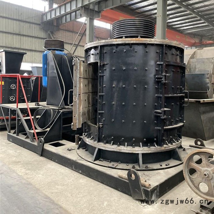 富德石粉机制砂设备破河卵石好用的制砂设备直通冲击式破碎机立式板锤符合破碎机石料冲击式破碎机图3