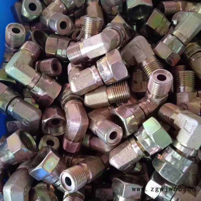 英振 陕西挖掘机专用液压过渡接头厂 对丝 直通 三通 四通图5