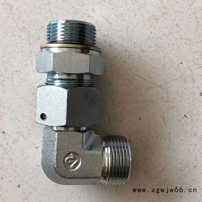 英振 陕西挖掘机专用液压过渡接头厂 对丝 直通 三通 四通图2