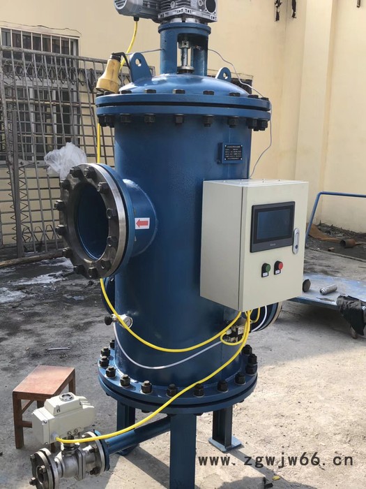 新乡华豫滤器新品ZPG-250型直通反冲洗过滤器生产厂家图3