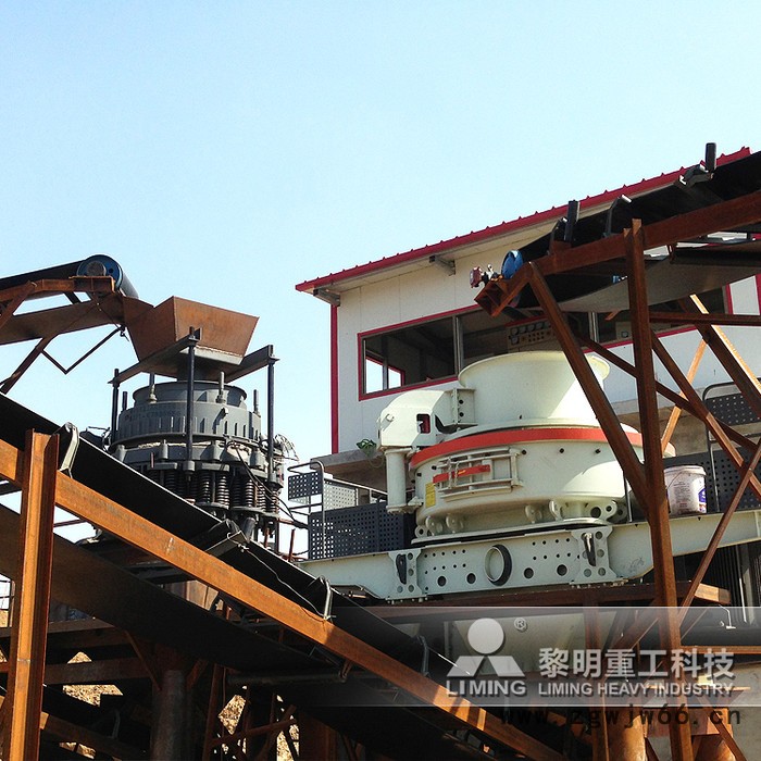 PCL直通冲击式破碎机 ,**液压石灰石河卵石制砂机，新型VSI制砂机图2