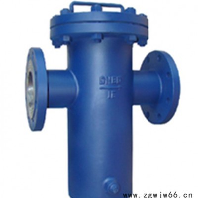 上海良工阀门直销 SRB直通过滤器 篮式管道过滤器 法兰碳钢，不锈钢过滤器