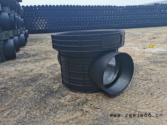**大量现货塑料检查井污水沉泥井雨水流槽井专业生产直通井三通井起始井图2