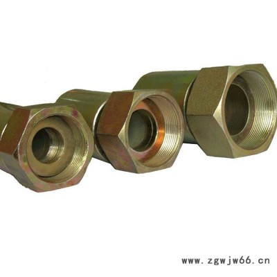 黄铜水管接头 一字直通宝塔外螺纹 变径软管快速转接头 软管配件 佰瑞生产厂家