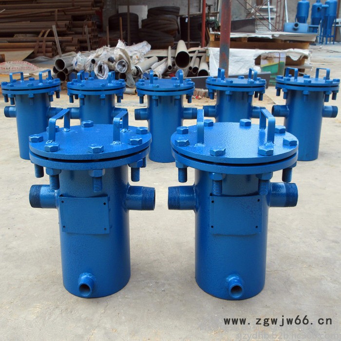 毛发收集器 立式毛发过滤器 玉树直通式篮式过滤器图5