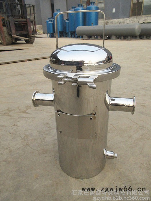 毛发收集器 立式毛发过滤器 玉树直通式篮式过滤器图4