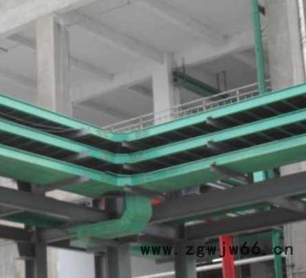 大跨距电缆桥架 直通式电缆桥架 大跨距桥架 鸿涛专业桥架厂家图2