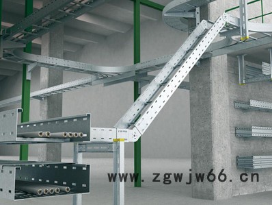 大跨距电缆桥架 直通式电缆桥架 大跨距桥架 鸿涛专业桥架厂家图3