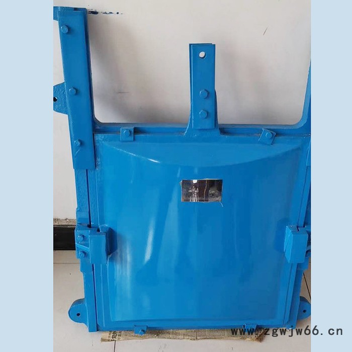 止水铸铁闸阀厂家   插板阀电动螺旋直通式闸门图2