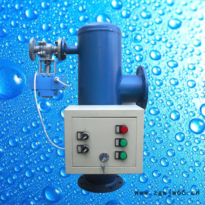 立式直通除污器 泸州反冲洗过滤器 循环水反冲洗除污器图8