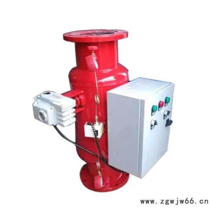 立式直通除污器 泸州反冲洗过滤器 循环水反冲洗除污器图6