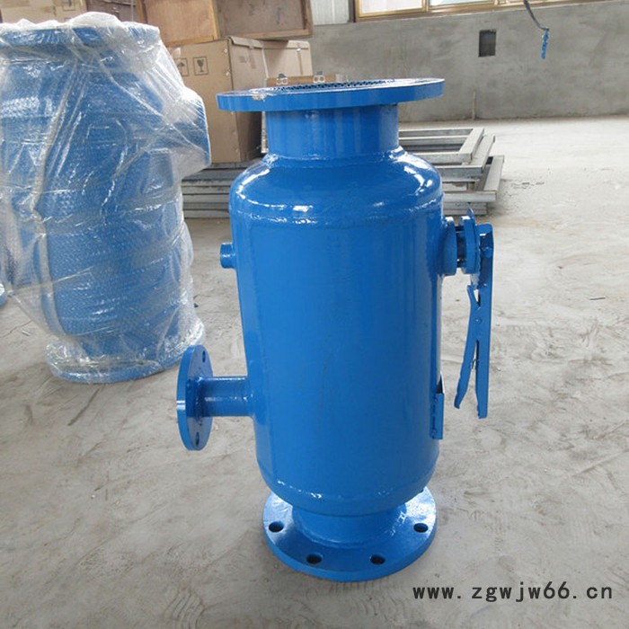 立式直通除污器 泸州反冲洗过滤器 循环水反冲洗除污器图5