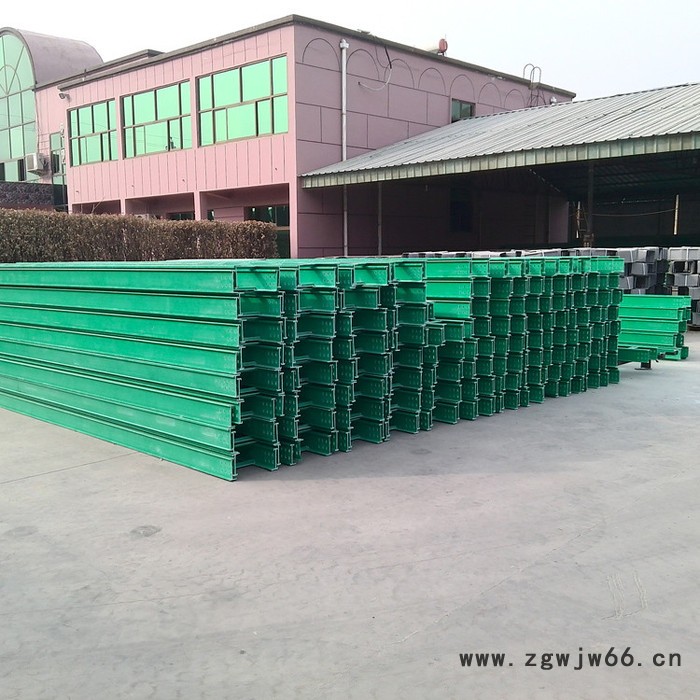 玻璃钢桥架 槽式梯式桥架 玻璃钢防火电缆桥架直通桥架 华瑞 支持定制图6