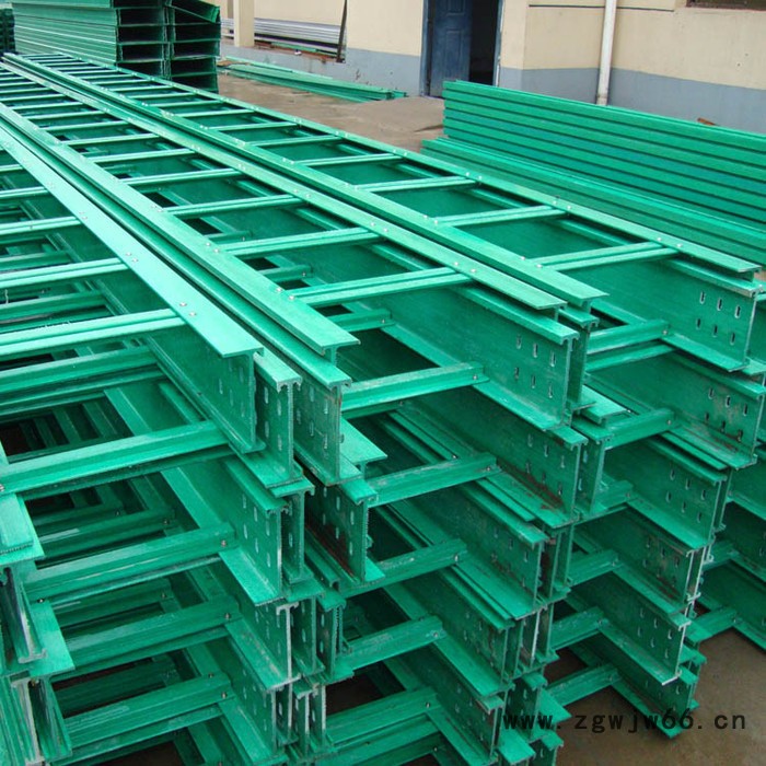 玻璃钢桥架 槽式梯式桥架 玻璃钢防火电缆桥架直通桥架 华瑞 支持定制图2