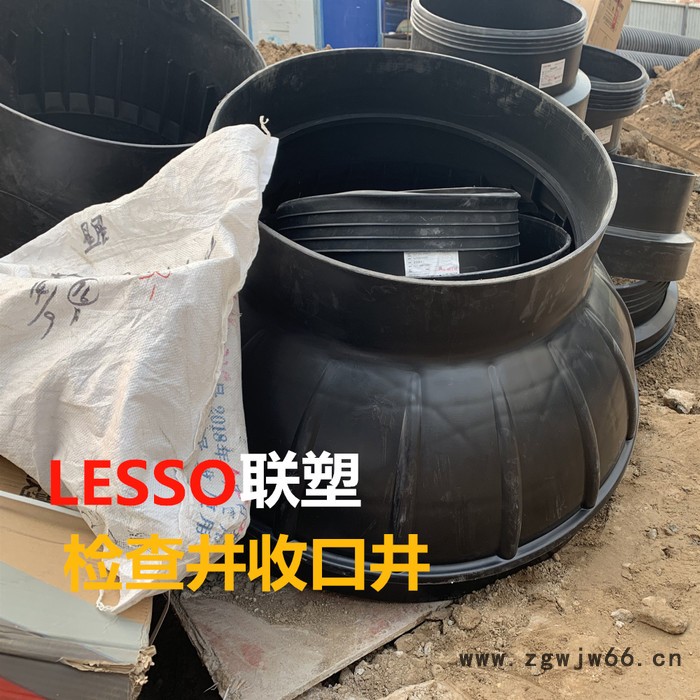 厂家联塑检查井直通井流槽式 联塑PE复合检查井批发 塑料井/浙江天井图4