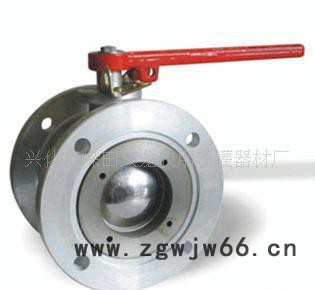 油罐车配件 洒水车配件 快速接头 球阀 圆法兰-直通球阀图2