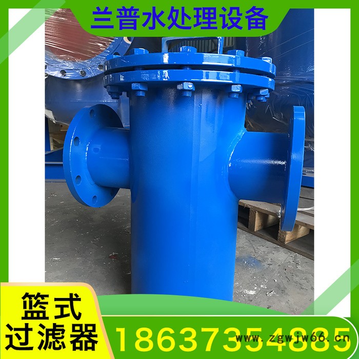 兰普 篮式过滤器 立式角通除污器 T型直通除污器 批发篮式过滤器图5