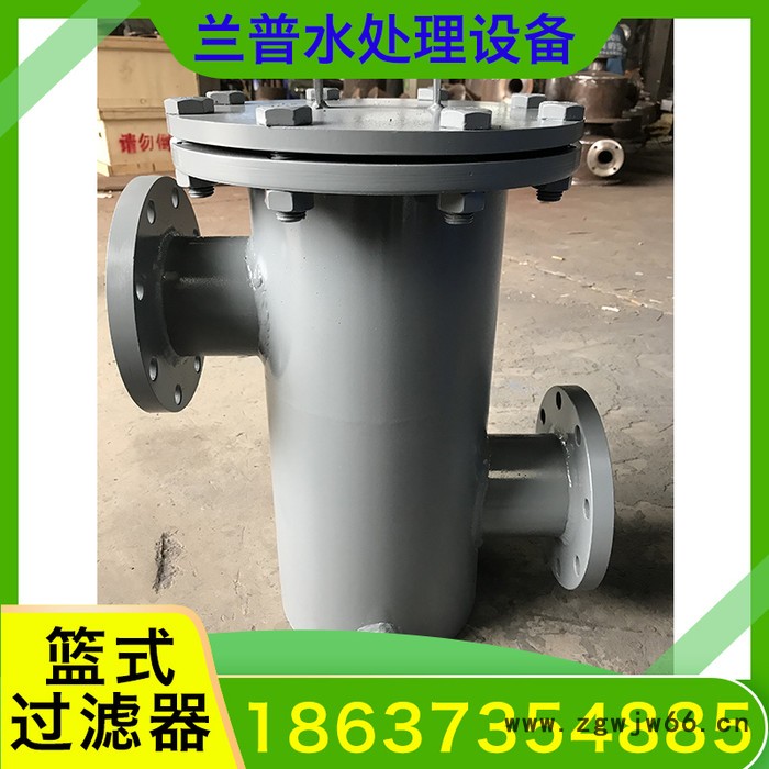 兰普 篮式过滤器 立式角通除污器 T型直通除污器 批发篮式过滤器图7