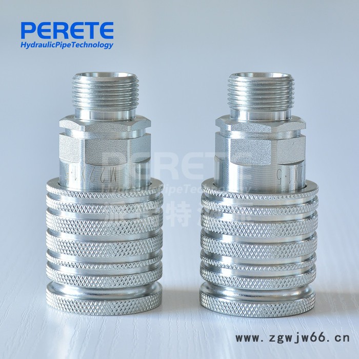 ISO5676碳钢液压快插接头 推拉式液压快速接头 快速直通接头图8